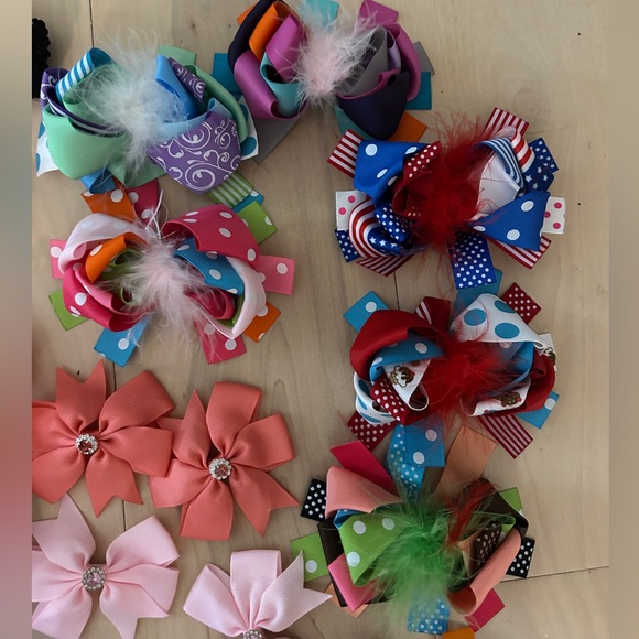 33 Pieces-Kids Hair Bow & Headband Collection NWOT - Picture 13 of 15